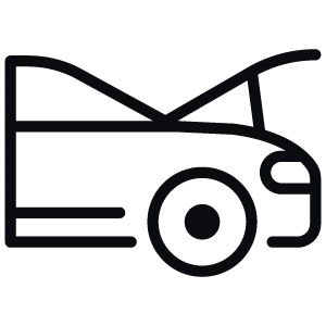 icon representing car maintenance